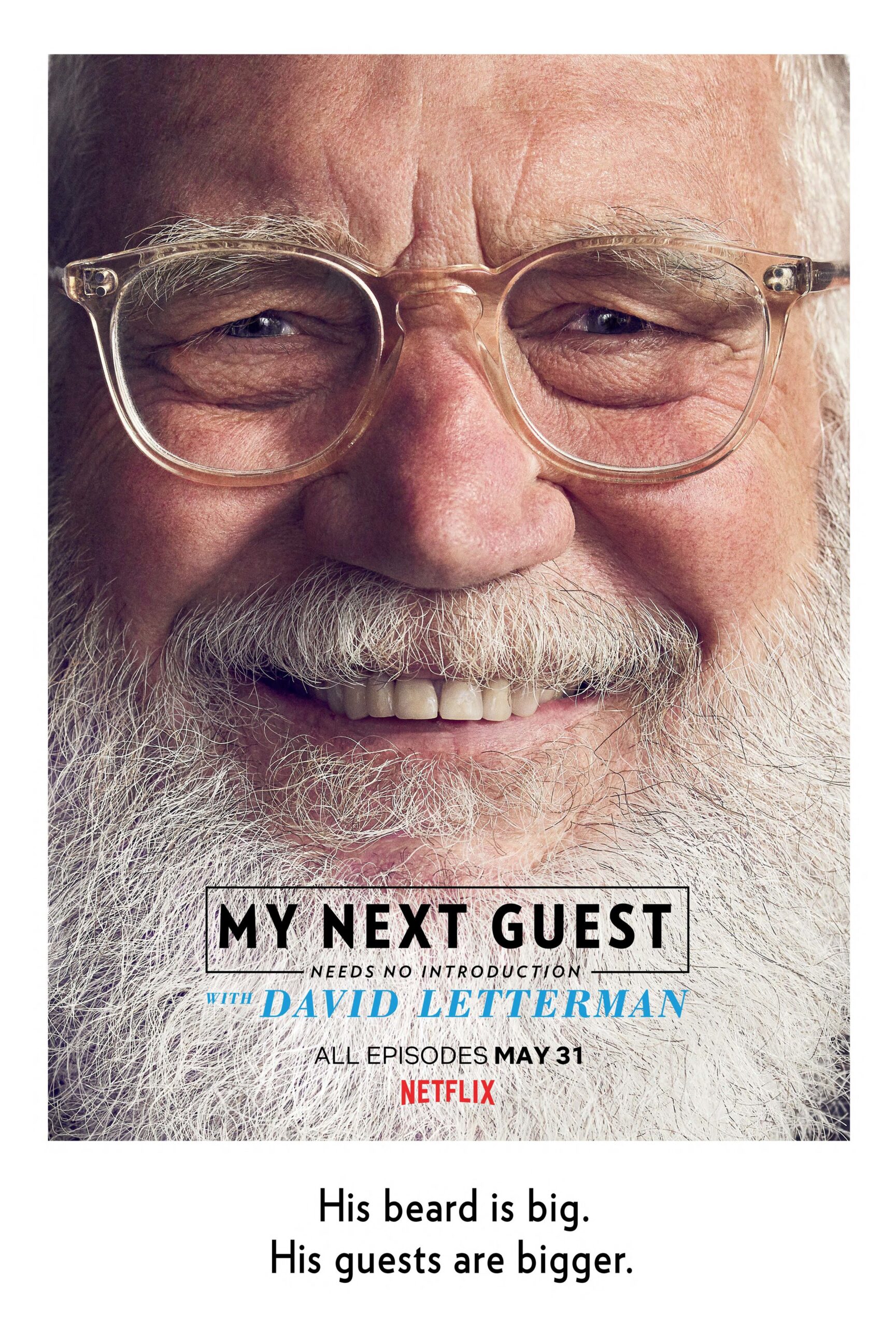 New Season of “My Next Guest Needs No Introduction with David Letterman” Debuts on Netflix May 31st